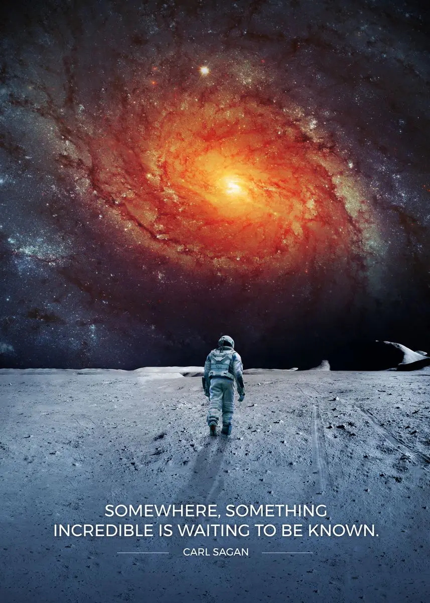 Plakat kosmos – Układ Słoneczny i planety Wzór 10