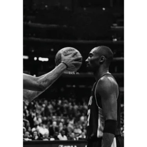 Plakat z koszykarzami Kobe i Jordan do pokoju Wzór 1