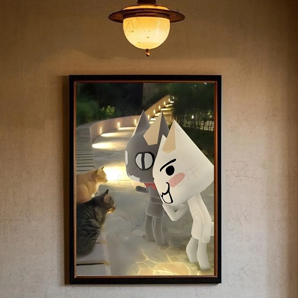 Plakat Kot Toro Uroczy Klasyczny Filmowy Wzór 2