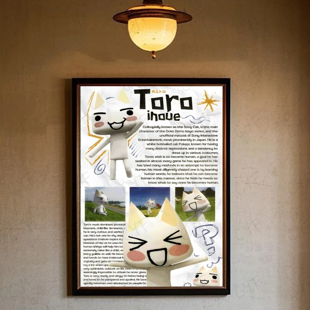 Plakat Kot Toro Uroczy Klasyczny Filmowy Wzór 8