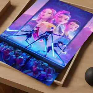 KPop Demon Hunters - plakat dla fanów White1