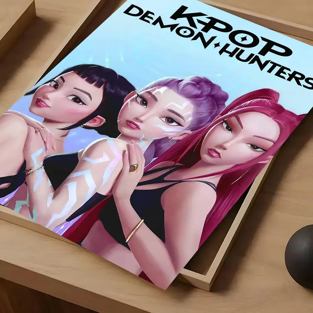 KPop Demon Hunters - plakat dla fanów White4