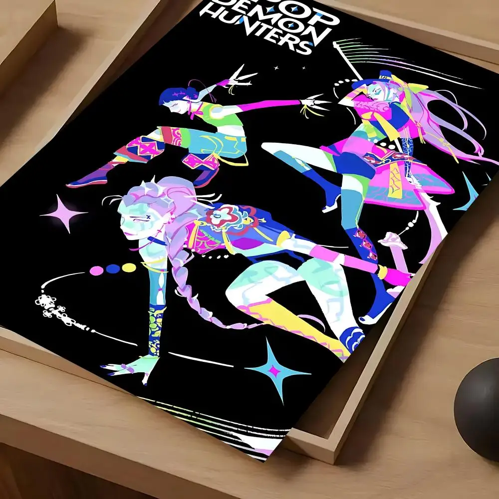 KPop Demon Hunters - plakat dla fanów White5