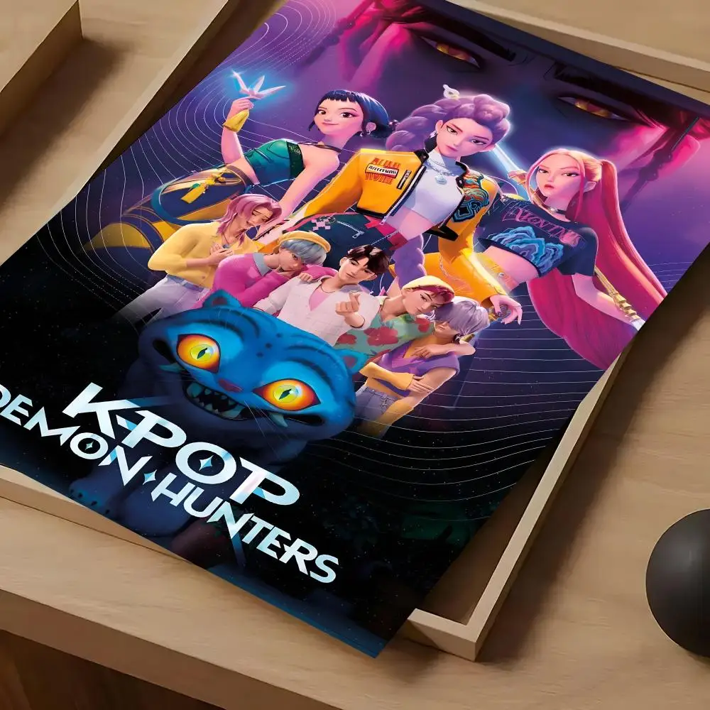 KPop Demon Hunters - plakat dla fanów White8