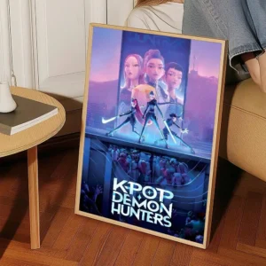 Plakat KPop Demon Hunters Wzór 1