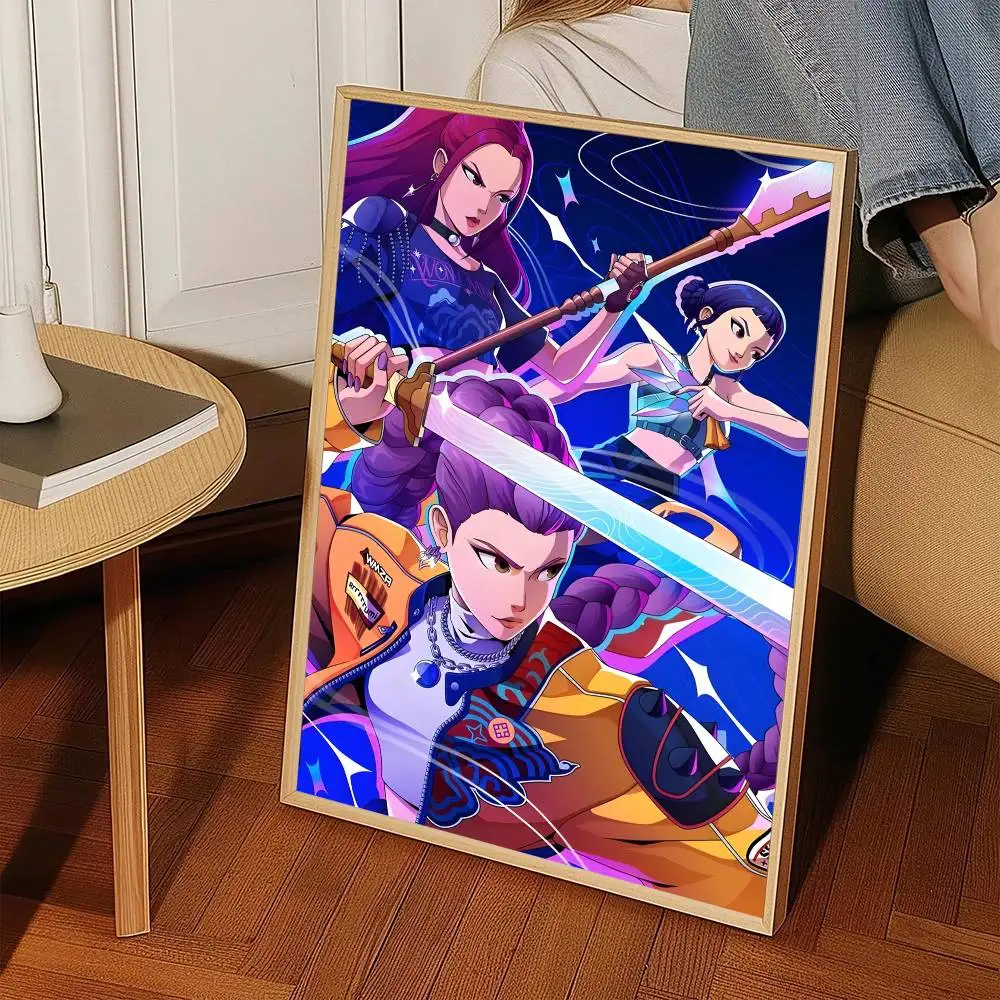 Plakat KPop Demon Hunters Wzór 5