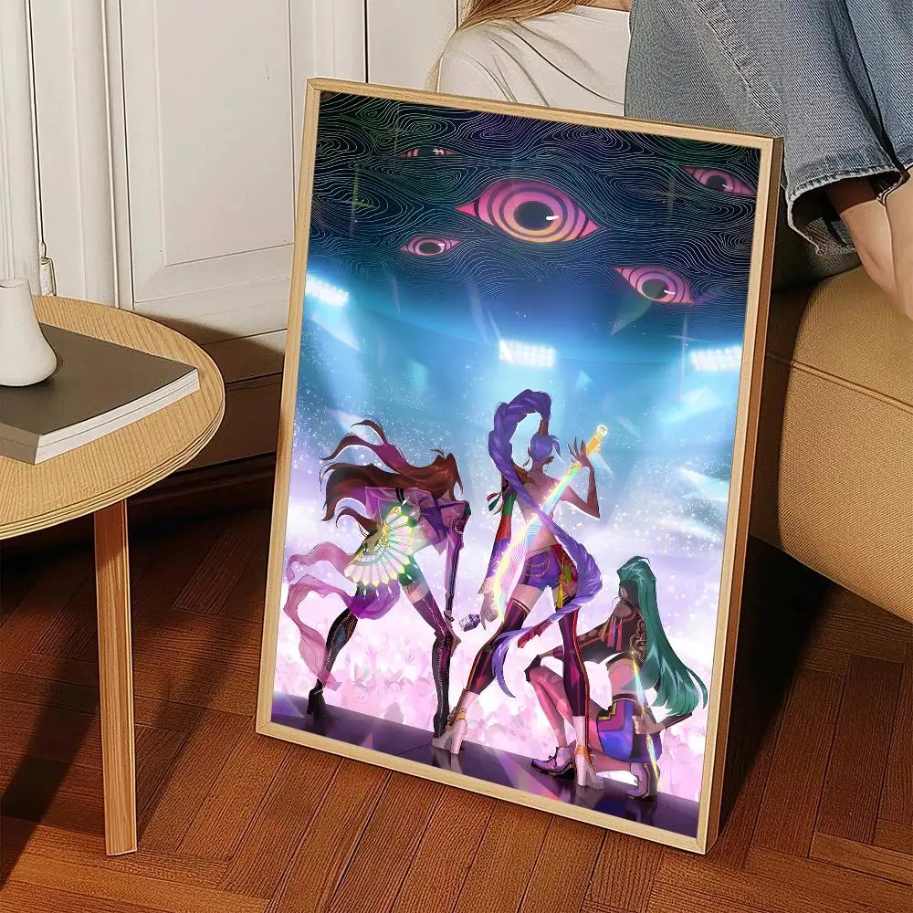 Plakat KPop Demon Hunters Wzór 6