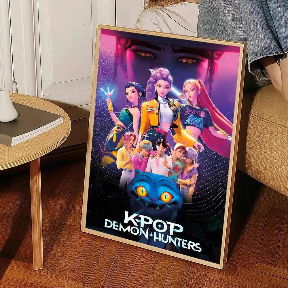 Plakat KPop Demon Hunters Wzór 7