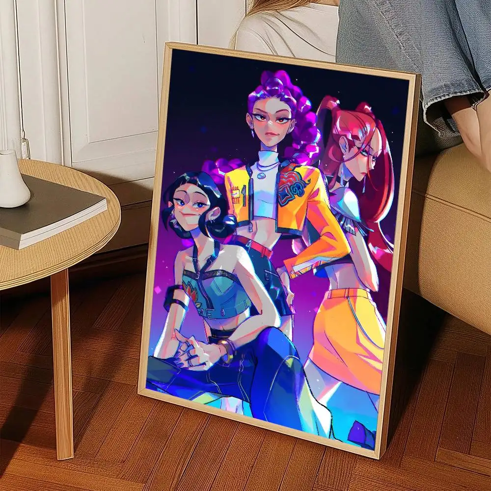 Plakat KPop Demon Hunters Wzór 8