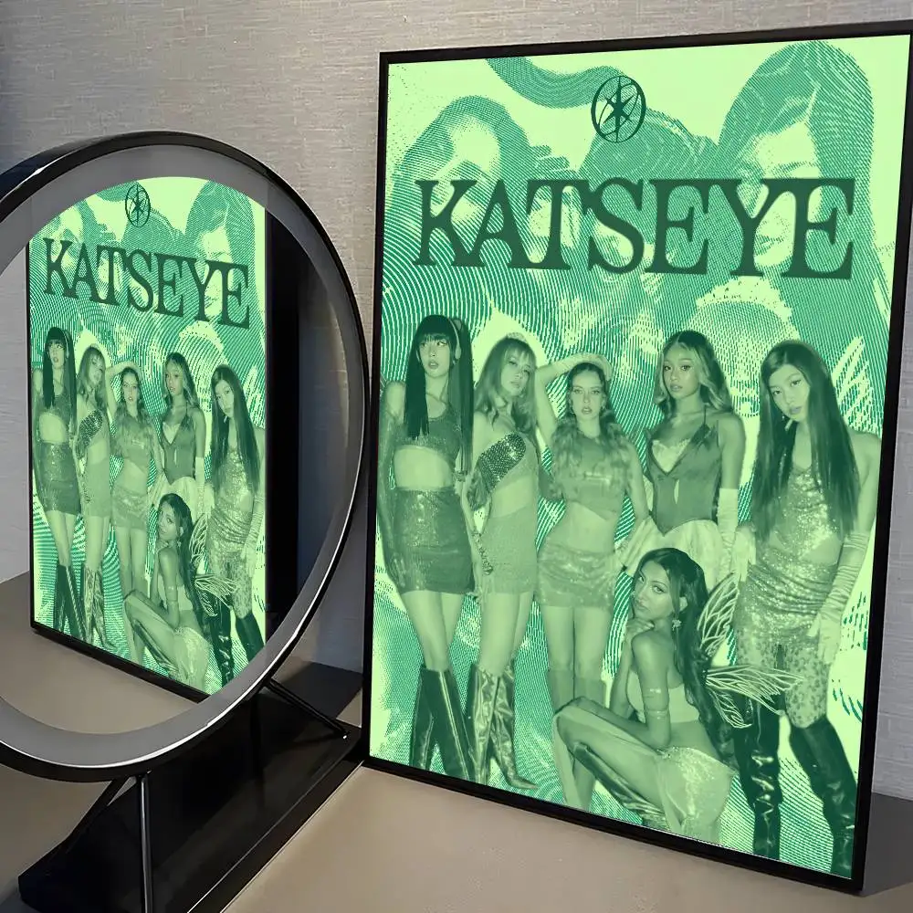 Plakat K-pop Katseye - dla fanów Wzór 4
