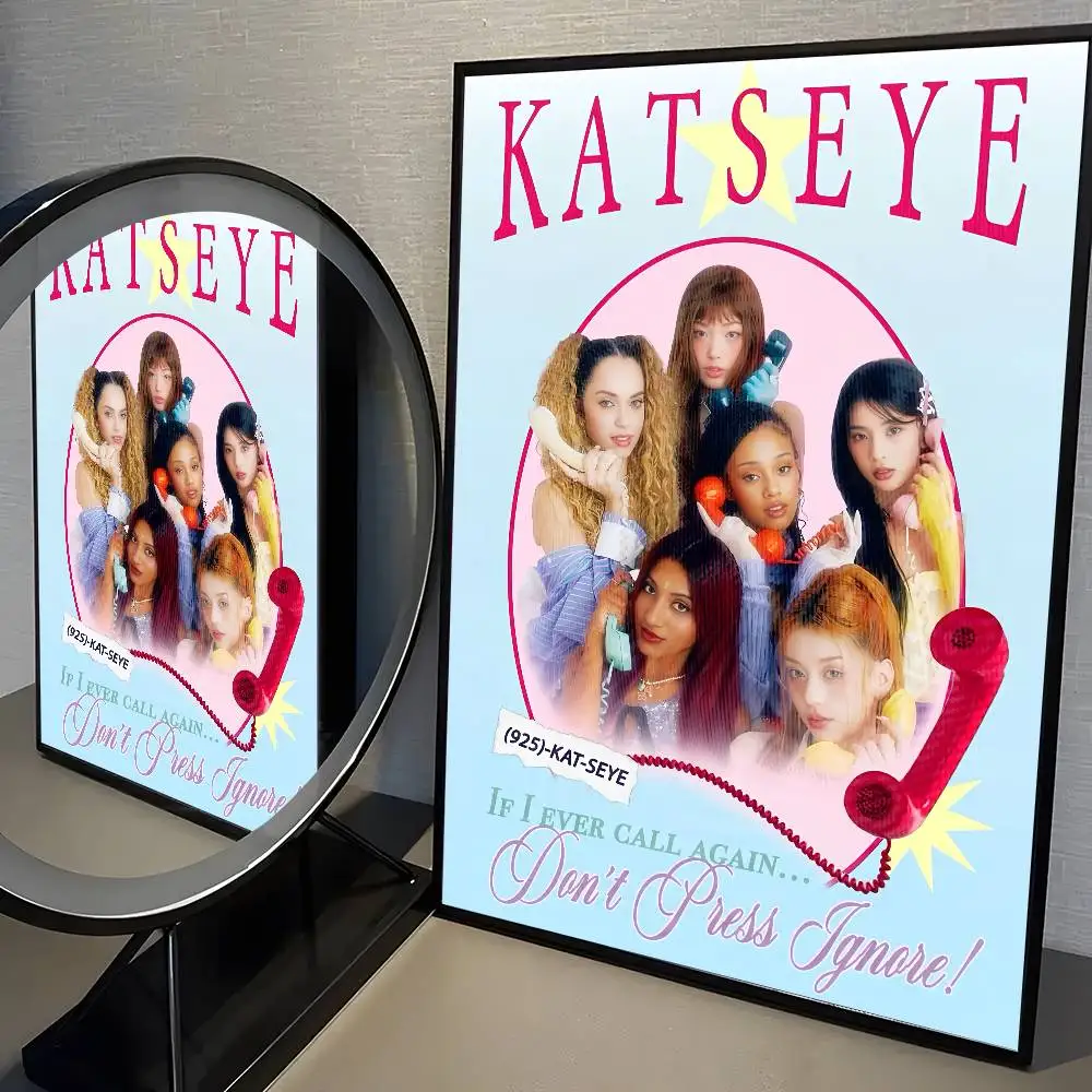 Plakat K-pop Katseye - dla fanów Wzór 5