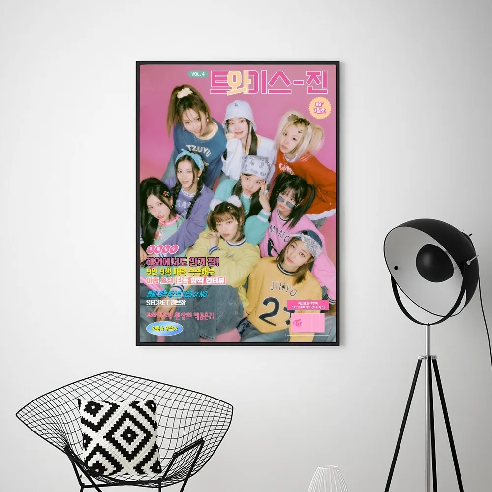 Plakat K-pop Twice Wzór 6
