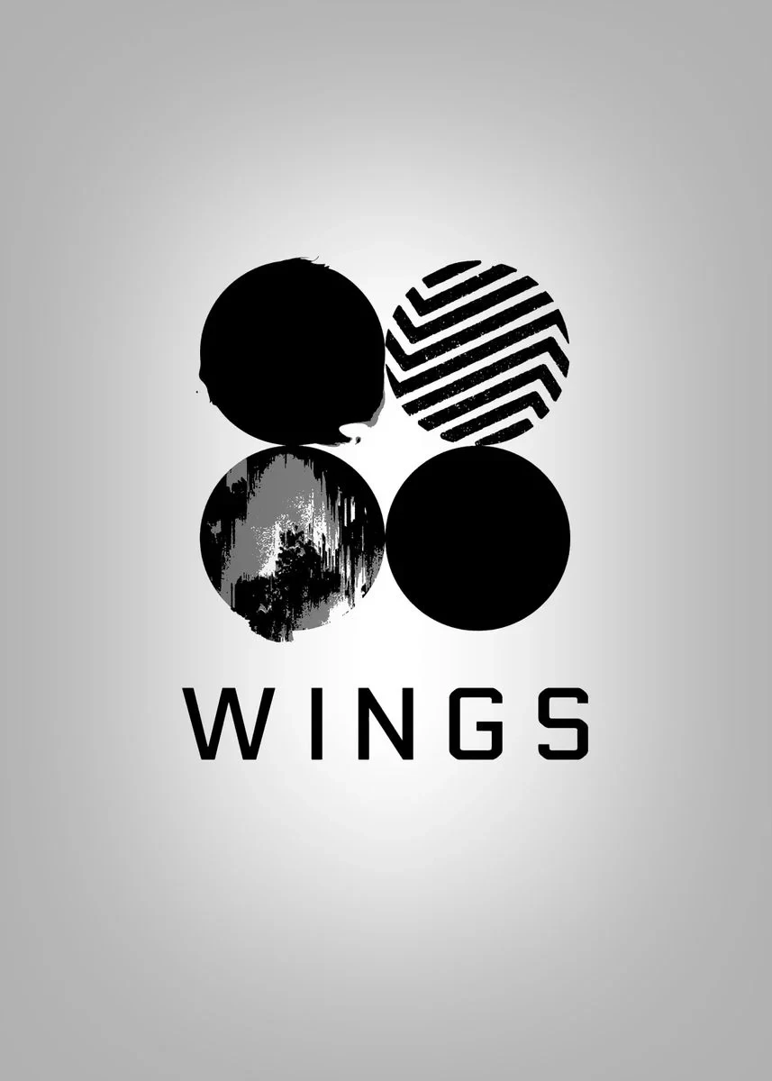 Plakat z koreańskim zespołem K-pop Wzór 2