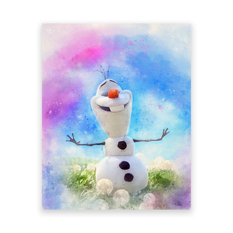 Plakat Kraina Lodu Anna i Elsa do pokoju dziecięcego Wzór 3