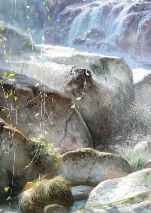 Plakat krajobraz – natura na płótnie Wzór 9