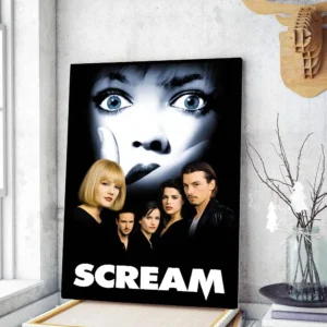 Plakat Krzyk Klasyczny Horror Filmowy Wzór 1