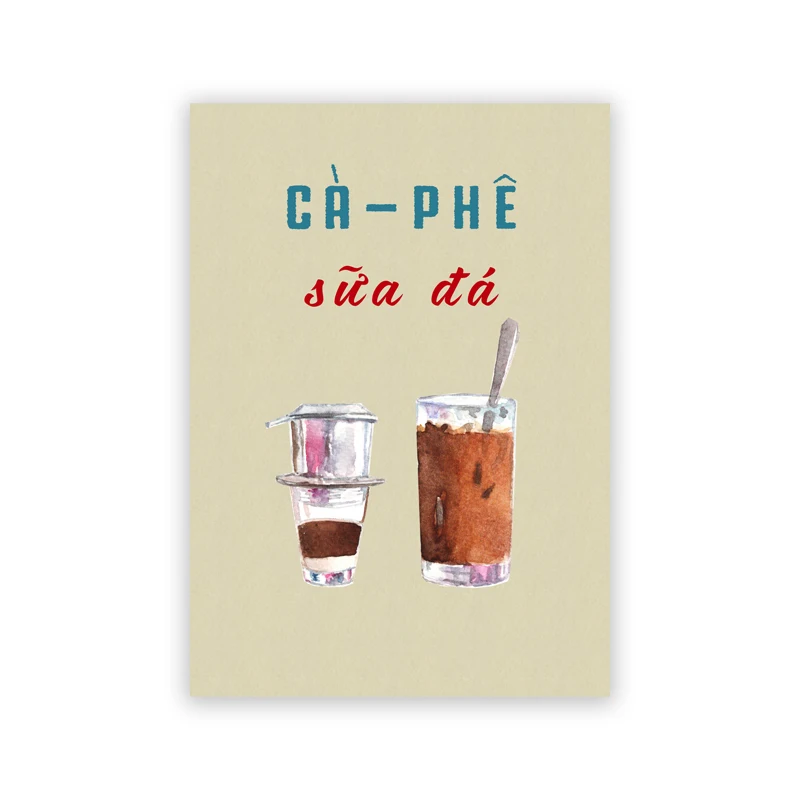 Wietnamska kuchnia - plakat Banh Mi i Pho Wzór 2