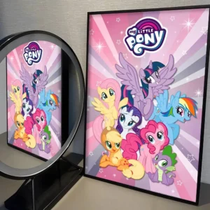 Plakat z Kucykiem dla Dzieci Wzór 1