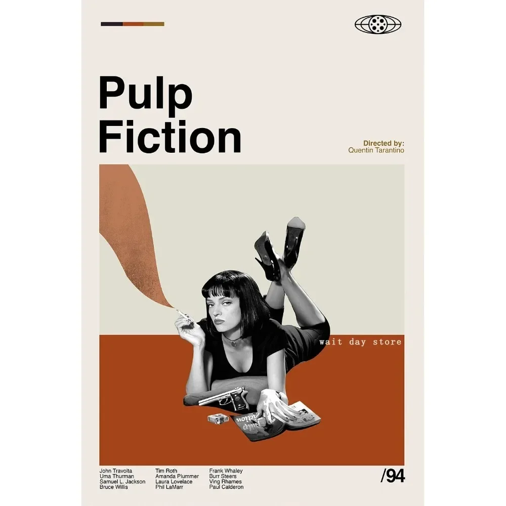 Kultowe filmy i seriale - plakat Ciemny szary
