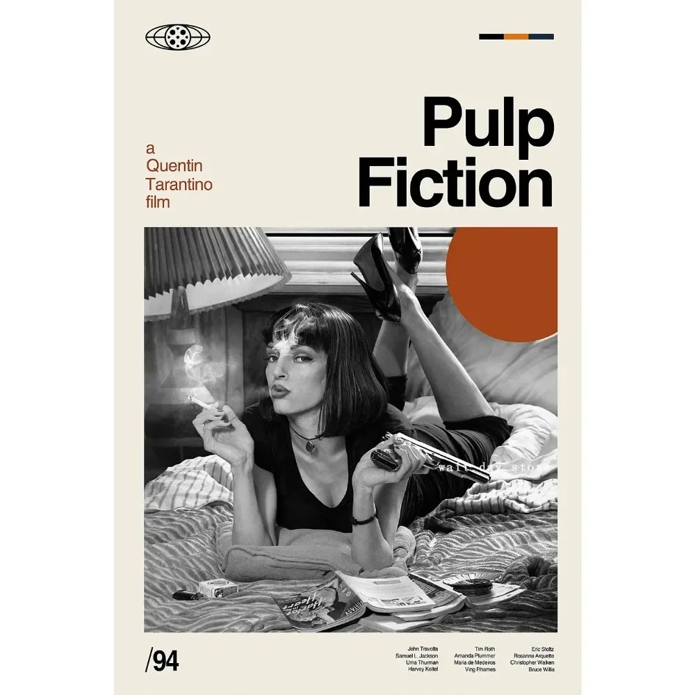 Kultowe filmy i seriale - plakat śliwka