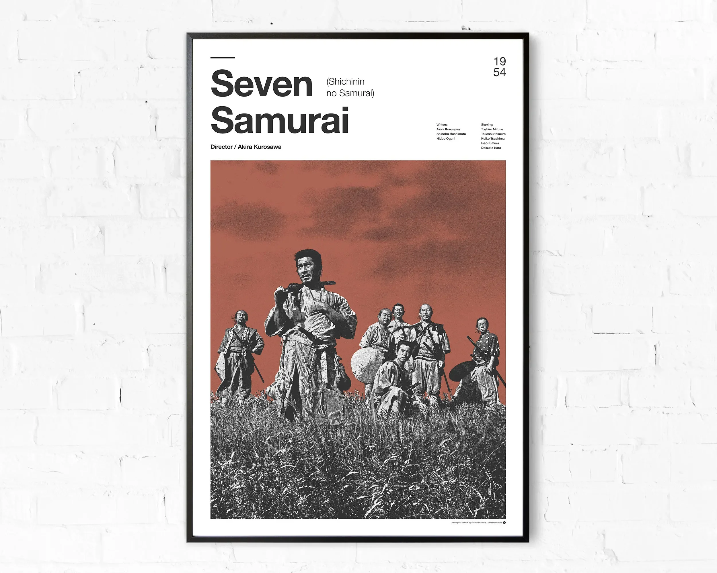 Kultowe seriale - plakat filmowy do salonu Wzór 3