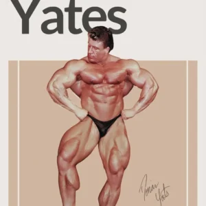 Plakat kulturystyczny Mr Olympia - Bumstead, Coleman Zielony