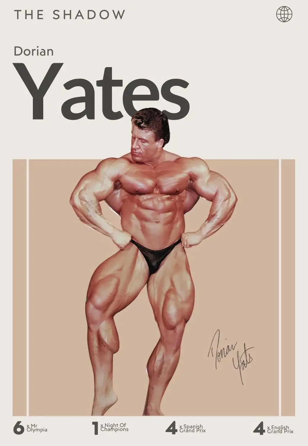 Plakat kulturystyczny Mr Olympia - Bumstead, Coleman Zielony