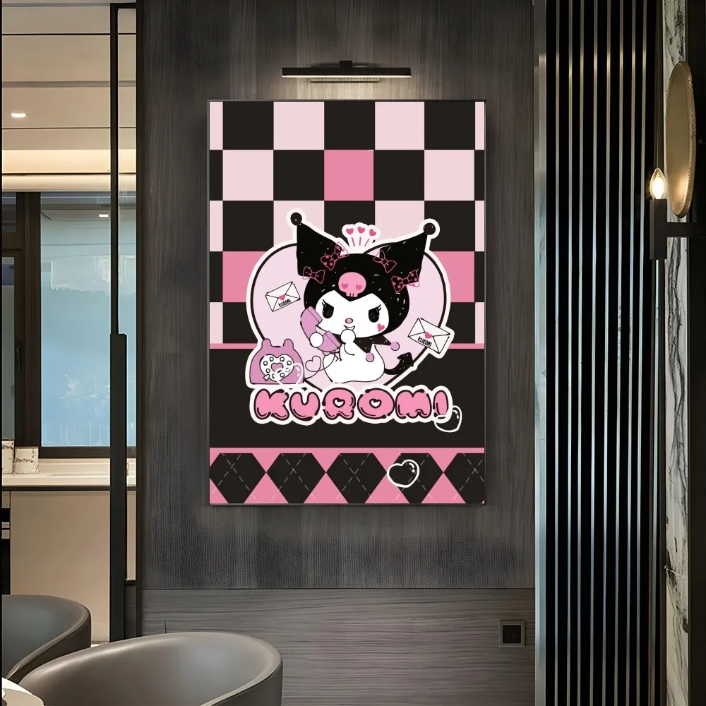 Kuromi Sanrio - plakat do pokoju Czarny