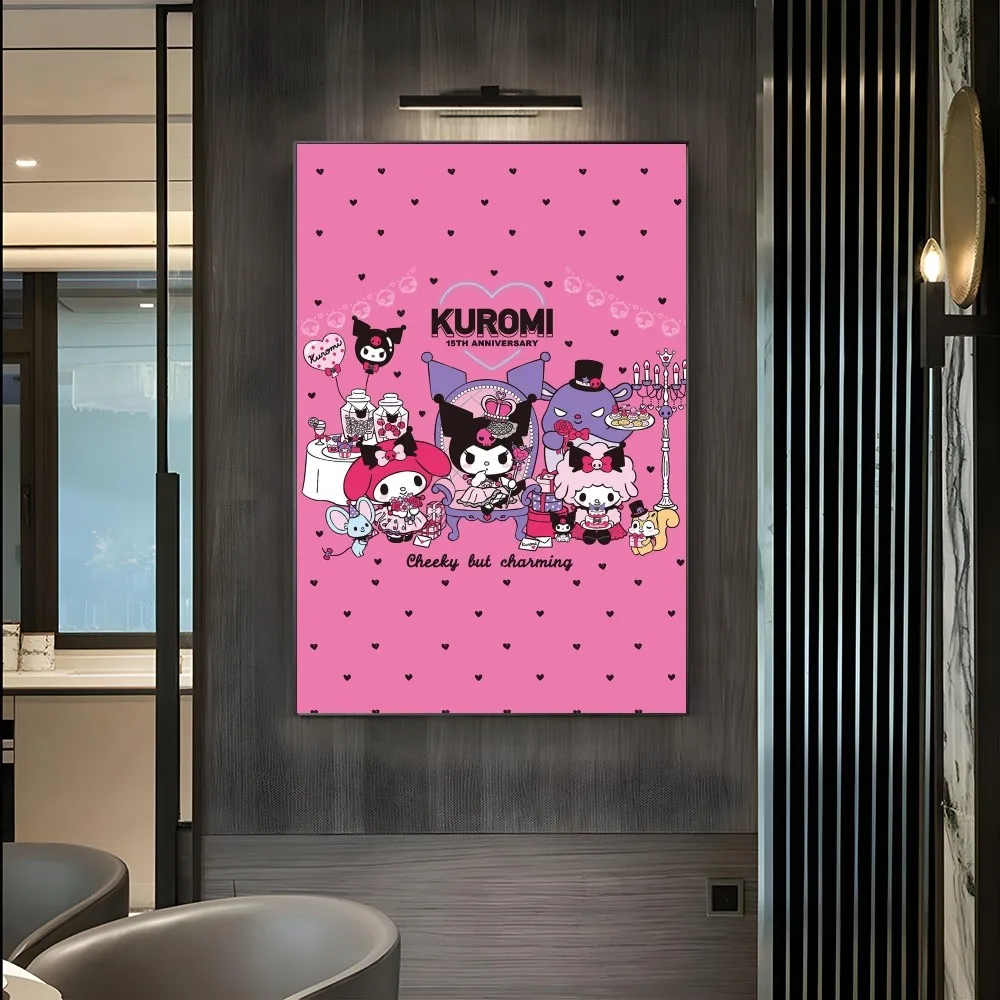 Kuromi Sanrio - plakat do pokoju Szary