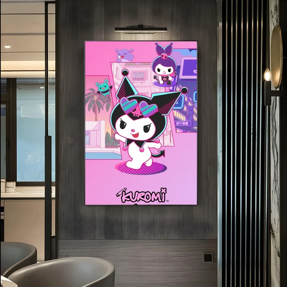 Kuromi Sanrio - plakat do pokoju Złoto