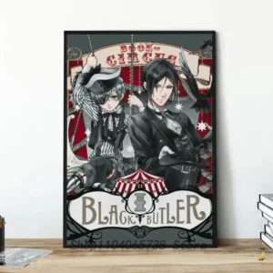 Plakat anime Kuroshitsuji - Black Butler Wzór 1