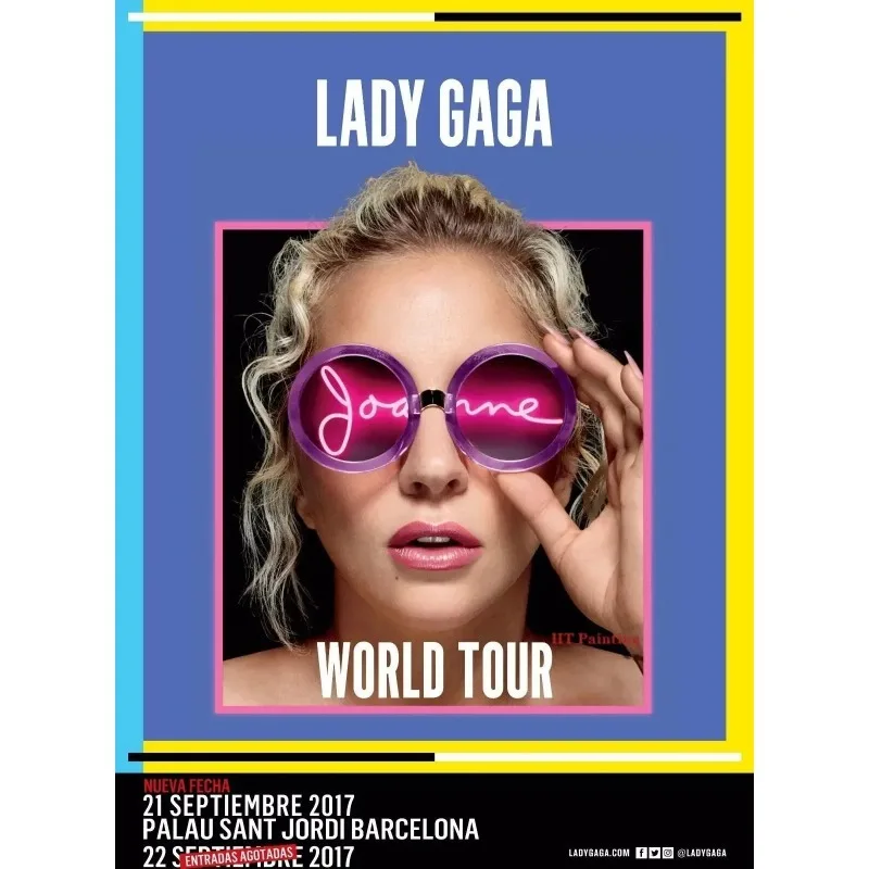 Plakat Lady Gaga okładka albumu Wzór 1