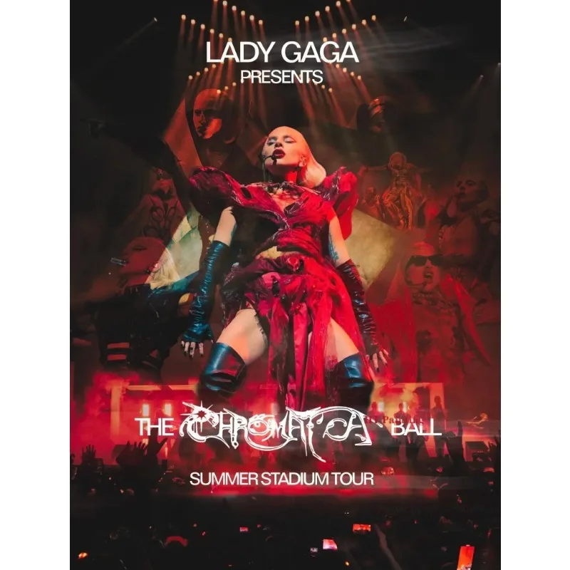 Plakat Lady Gaga okładka albumu Wzór 10