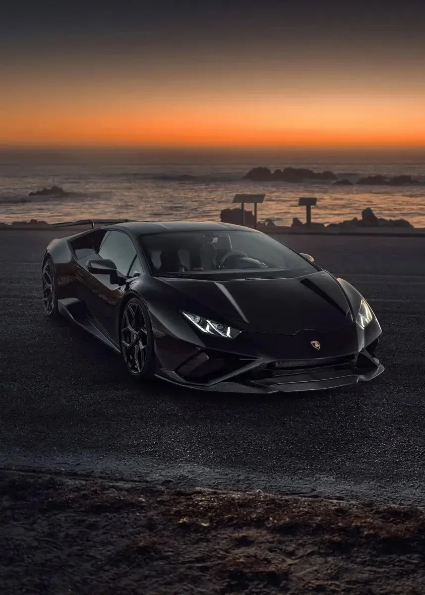 Plakat Lamborghini supersamochód Wzór 3