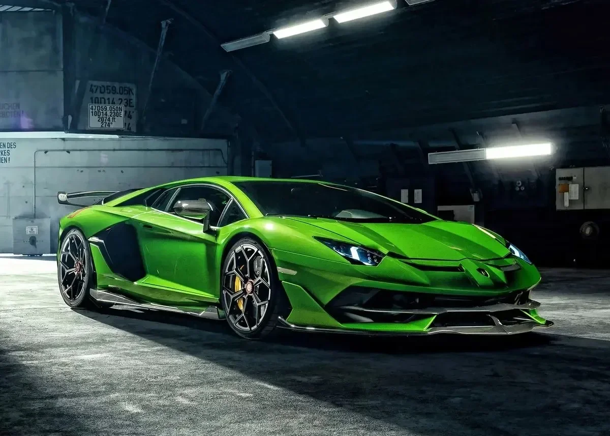Plakat Lamborghini supersamochód Wzór 8