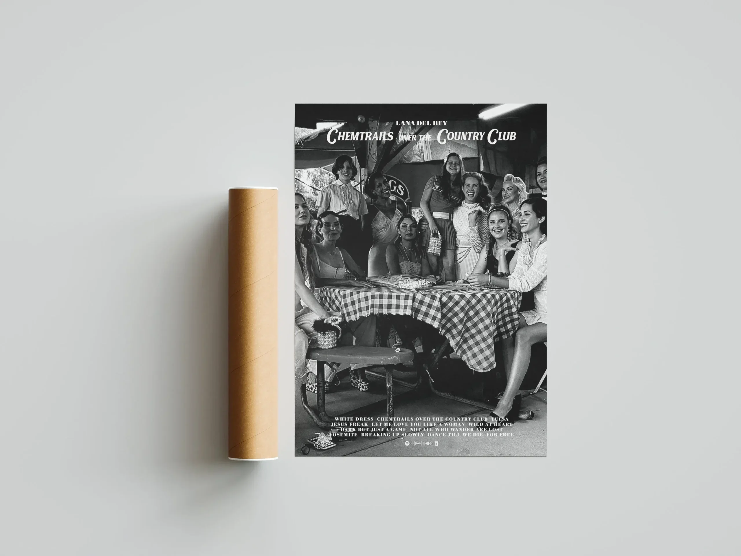 Plakat Lana Del Rey - okładka albumu Wzór 1