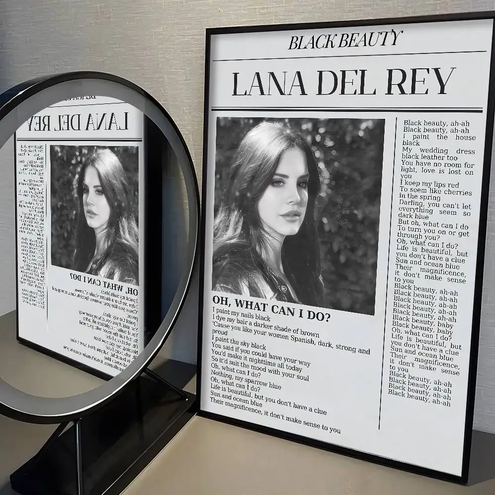 Plakat Lana Del Rey Wzór 6