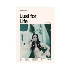 Plakat Lana Del Rey do pokoju Wzór 1