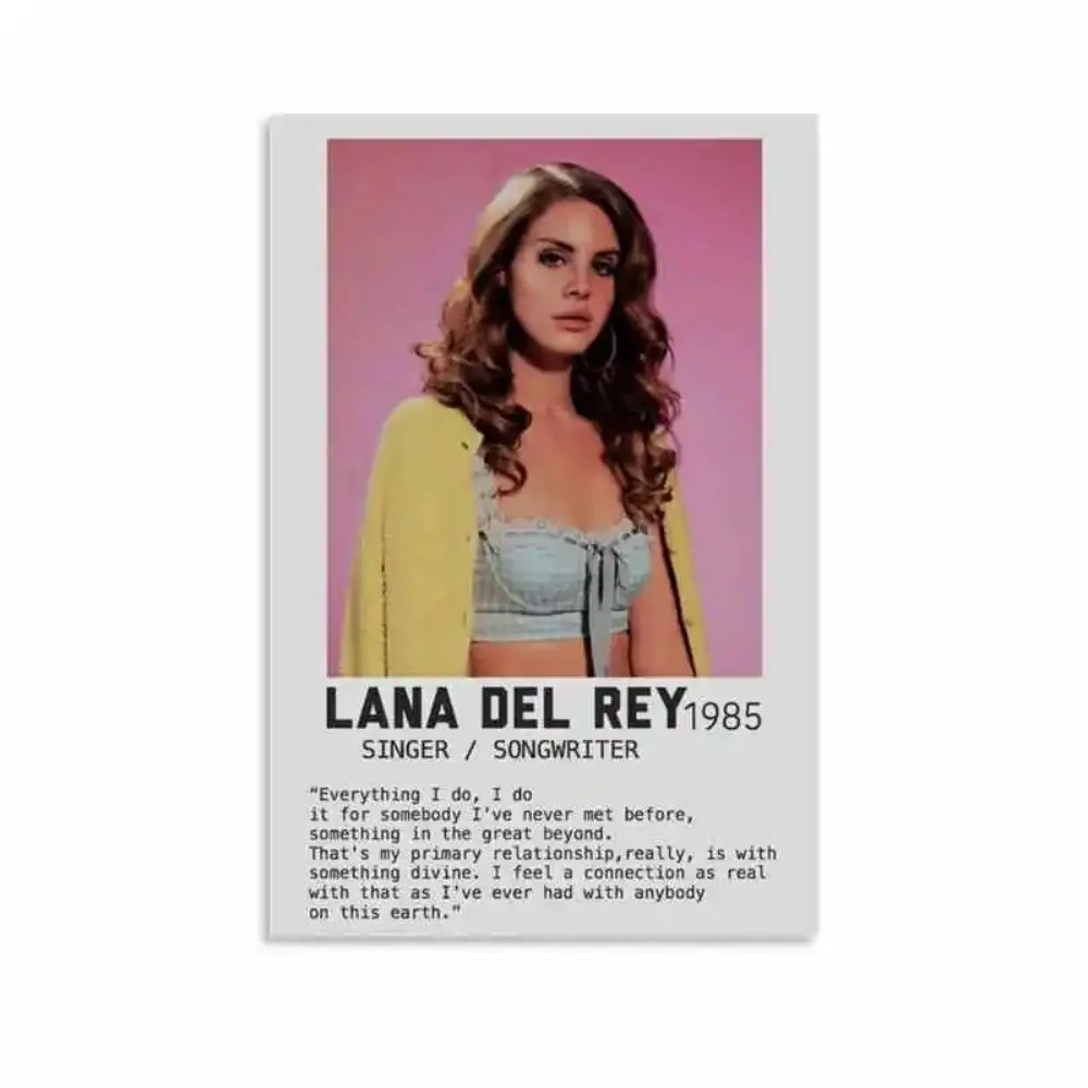 Plakat Lana Del Rey do pokoju Wzór 2