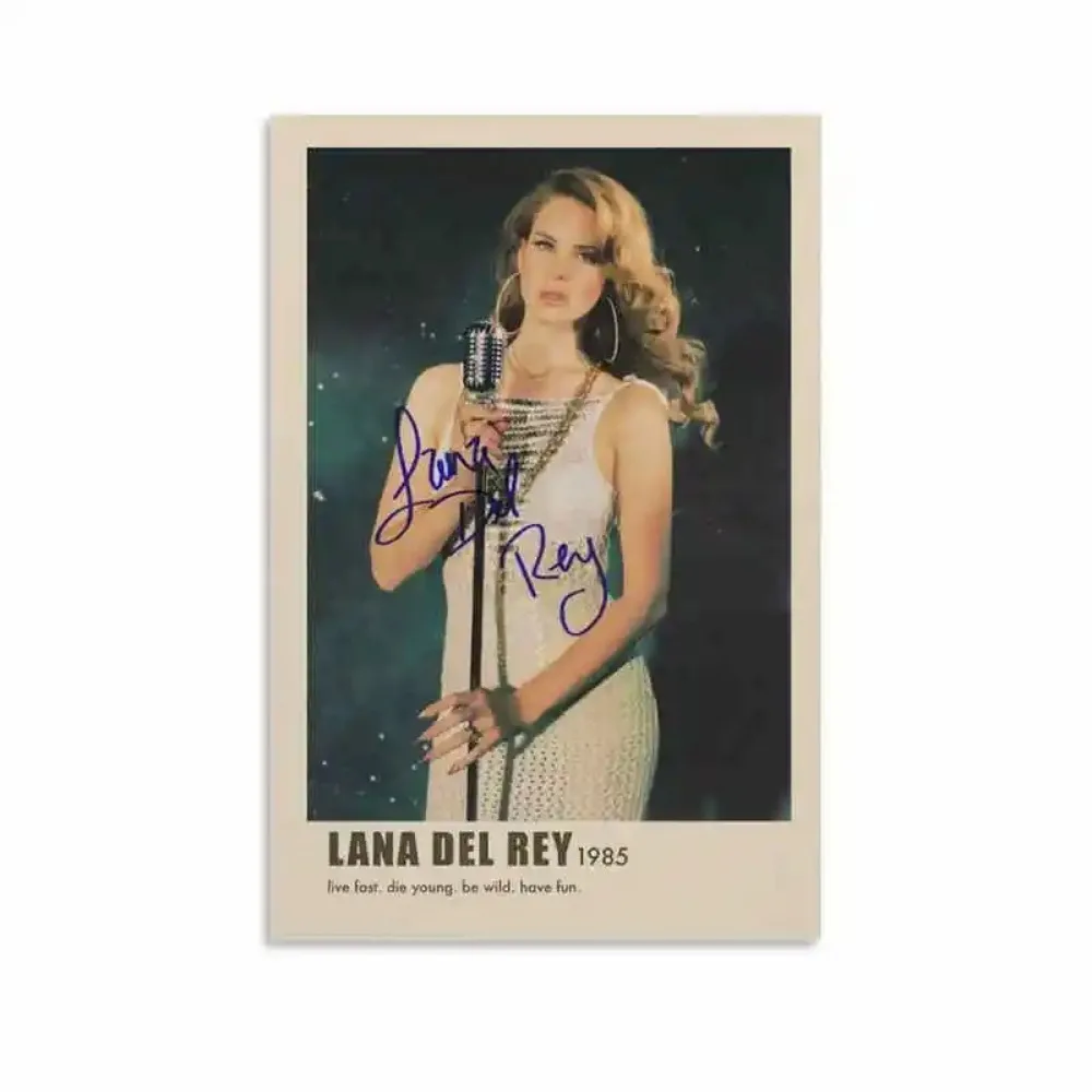 Plakat Lana Del Rey do pokoju Wzór 7
