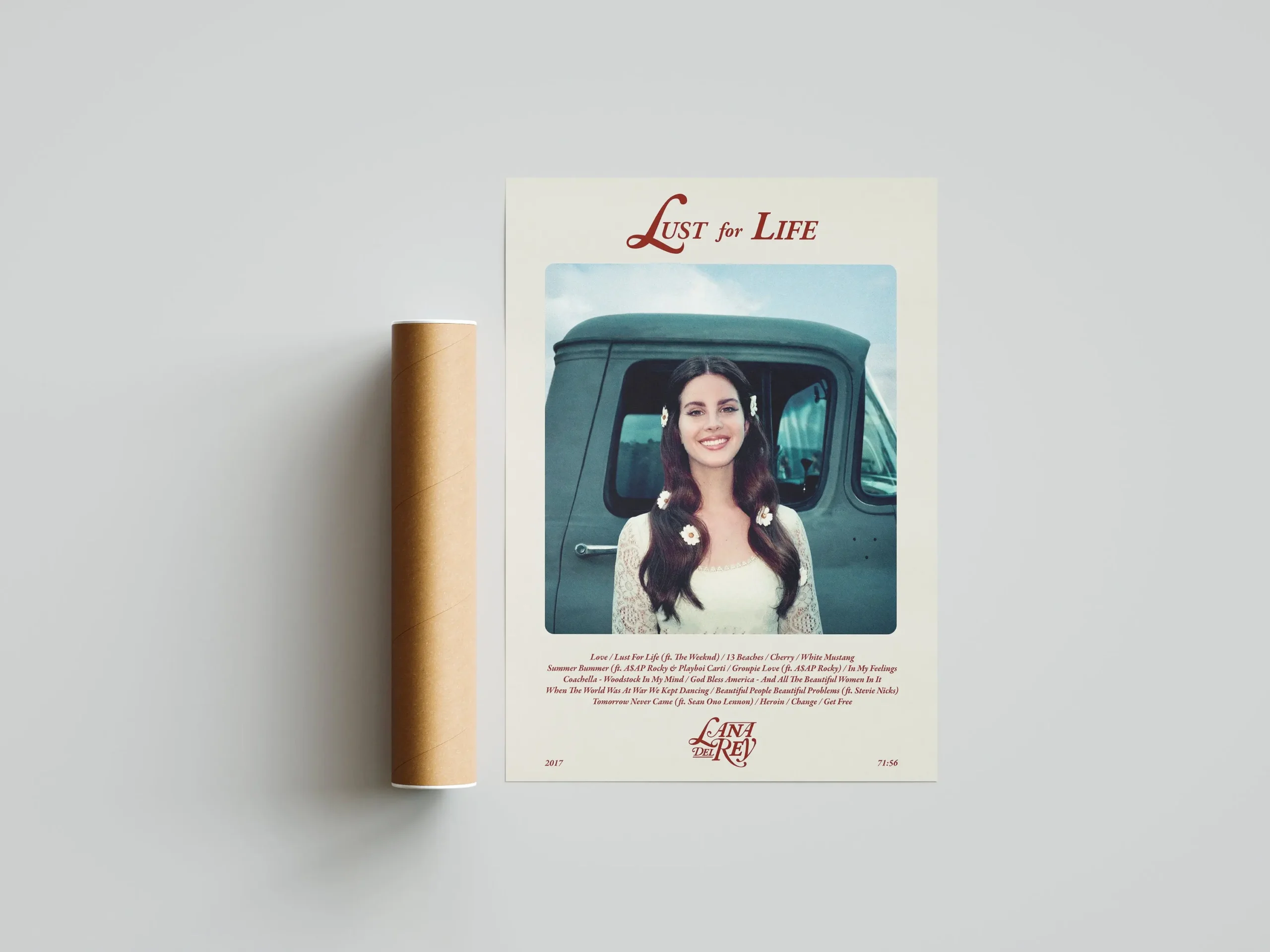 Plakat Lana Del Rey Wzór 4