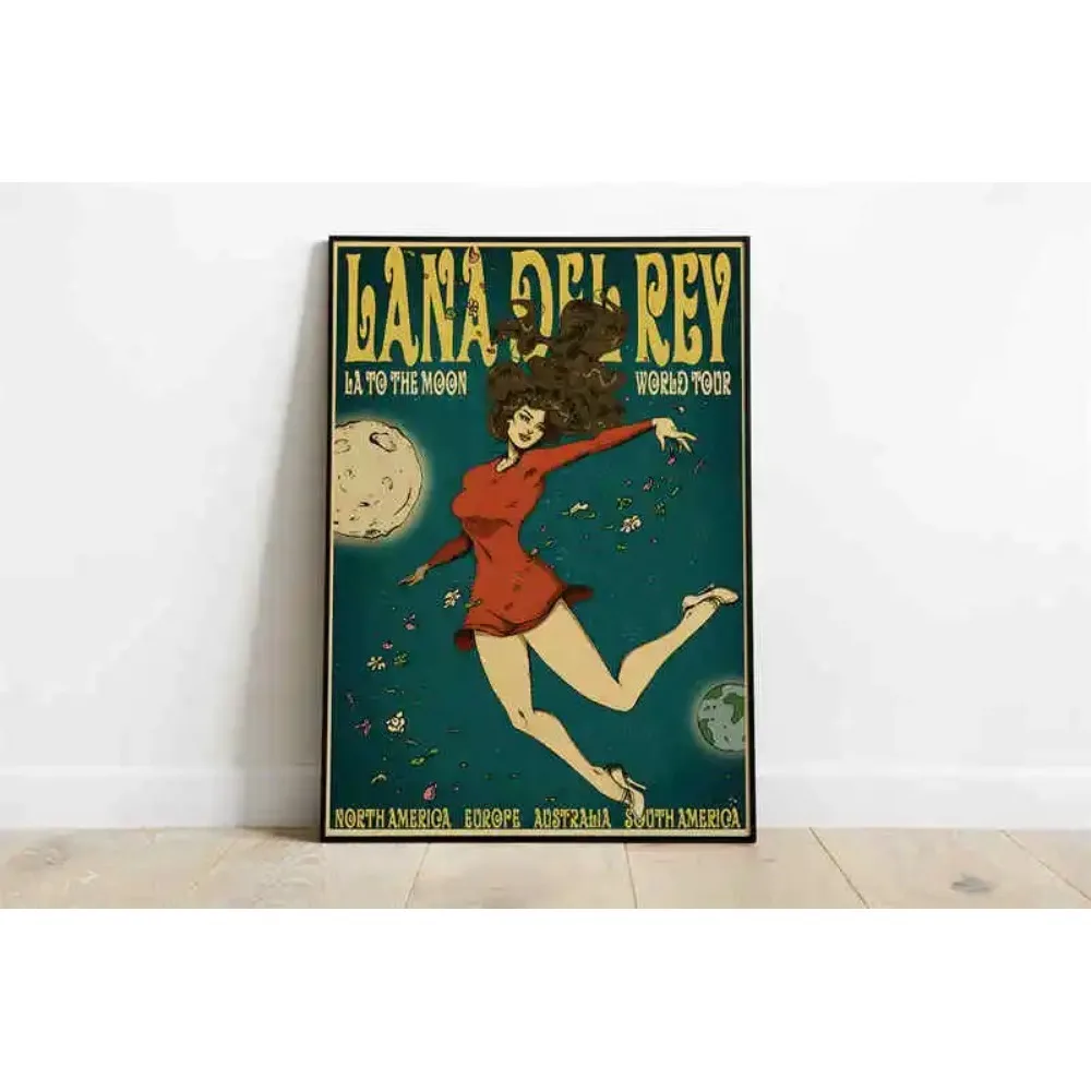 Plakat Lana Del Rey Wzór 6