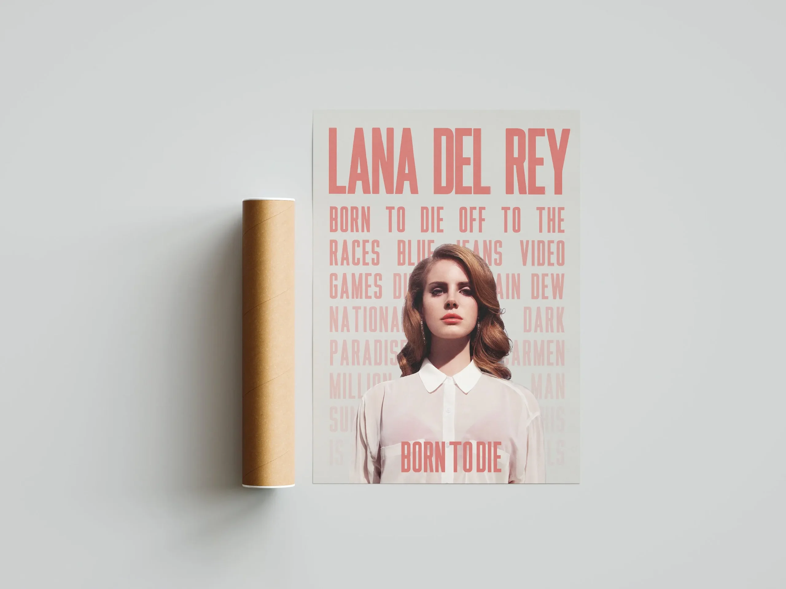 Plakat Lana Del Rey Wzór 7