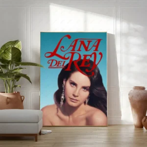 Lana Del Rey - plakat muzyczny Przezroczysty