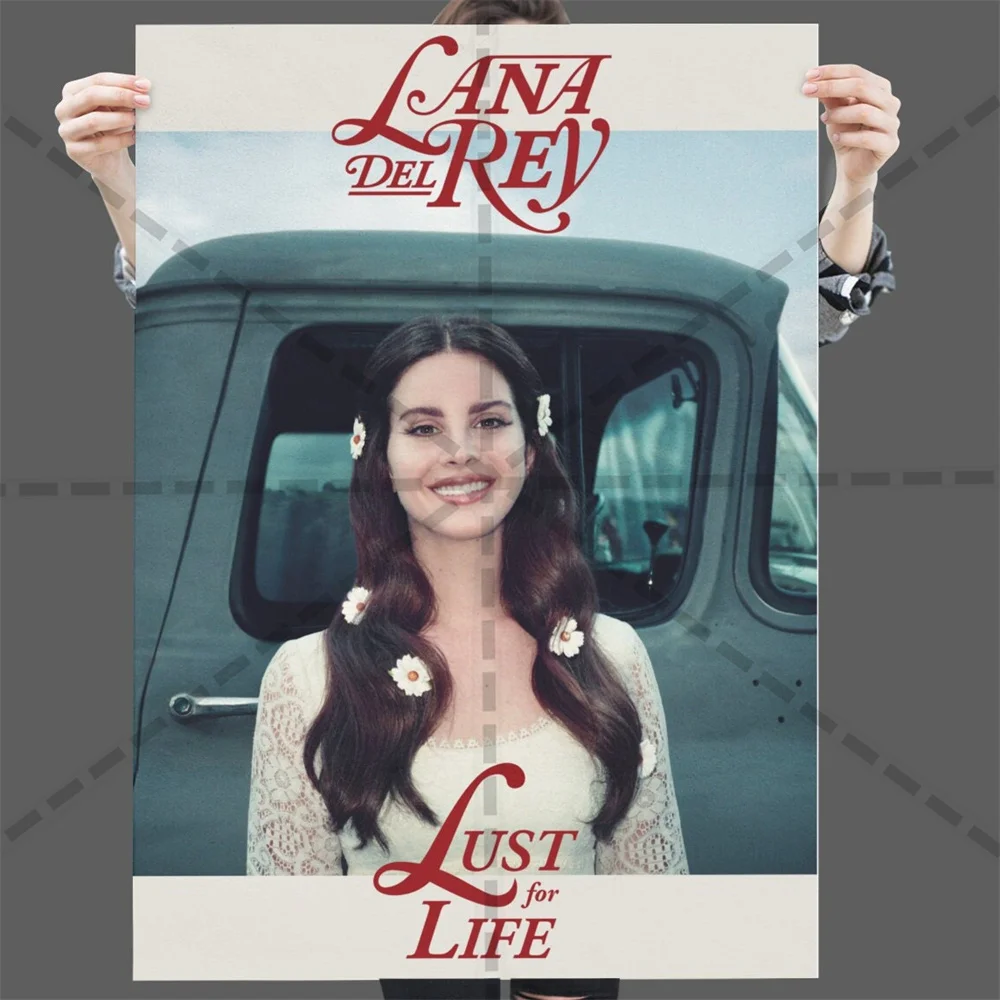 Lana Del Rey – plakat z okładką albumu Wzór 12