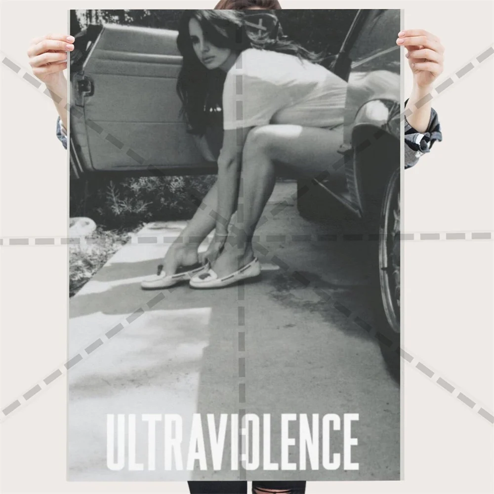 Lana Del Rey – plakat z okładką albumu Wzór 9