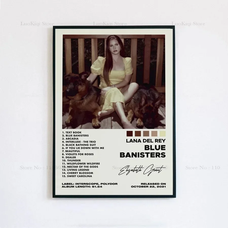 Plakat Lana Del Rey - Ultraviolence Wzór 1