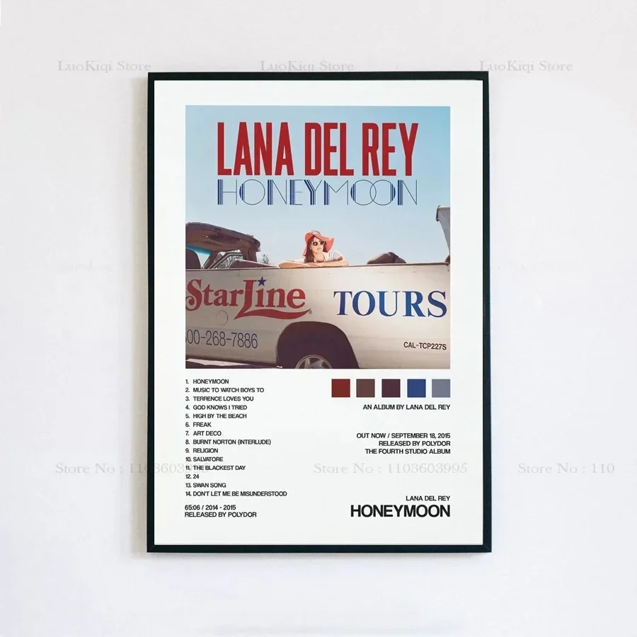 Plakat Lana Del Rey – Ultraviolence Wzór 10