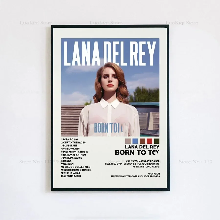 Plakat Lana Del Rey – Ultraviolence Wzór 12