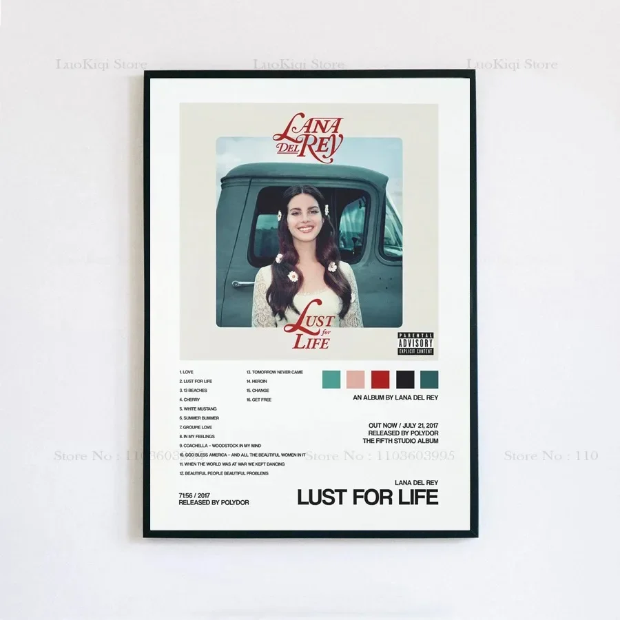 Plakat Lana Del Rey - Ultraviolence Wzór 4